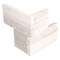 Msi White Oak 3D Mini Ledger Panel Corner 4.5" X 9" Honed Marble Wall Tile, 8PK ZOR-PNL-0043 - alternate 3